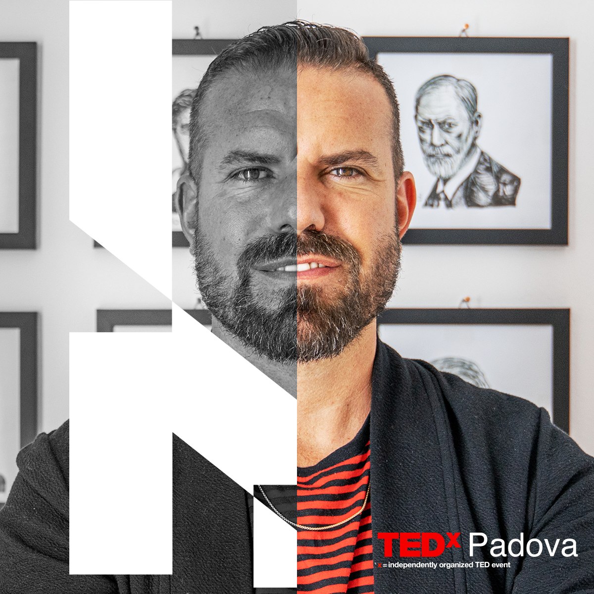 Ritratto di Gerry Grassi per TEDx Padova