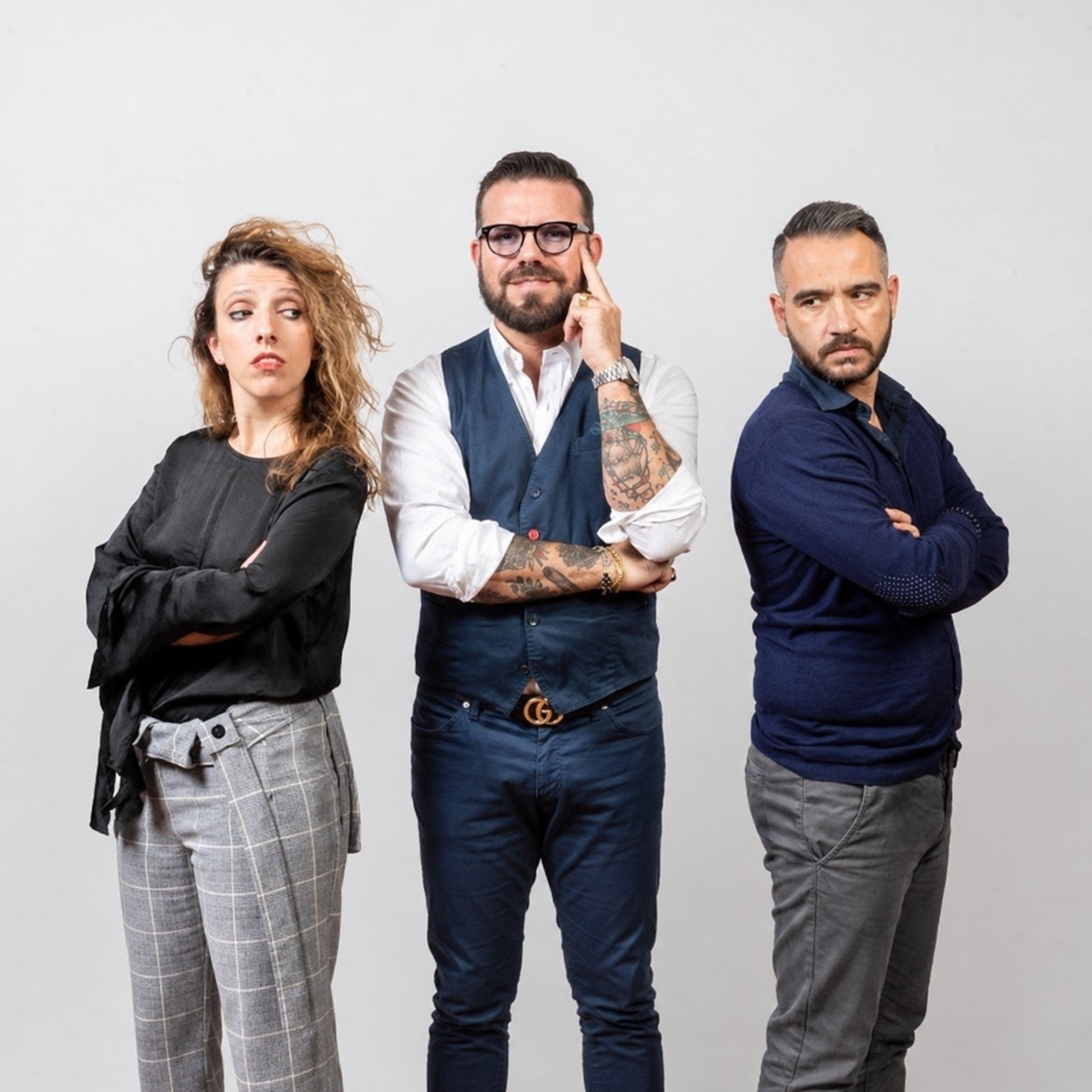 Una scena dello spettacolo teatrale Terapia di coppia